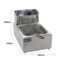 Hotsale Factory Direct 6L Single Electric Fryer Commercial Counter Top Fryer Machine